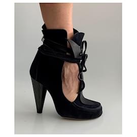 Isabel Marant-Isabel Marant boots with ankle strap size 37-Black