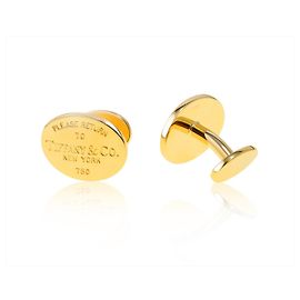 TIFFANY & CO. Abotoaduras de ouro Outro