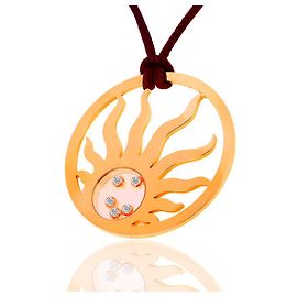 Ciondolo Chopard Happy Sun in oro Altro