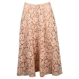 Saia de renda valentino Rosa