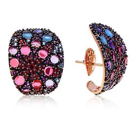 Earrings with colored stones Pasquale Bruni Mandala Other