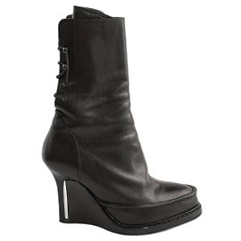 Botines Ann Demeulemeester Negro