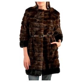Fendi-Fur coat Fendi-Brown