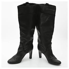 Saint Laurent-Сапоги Yves Saint Laurent-Black