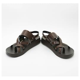 Saint Laurent-Saint Laurent Sandals-Brown