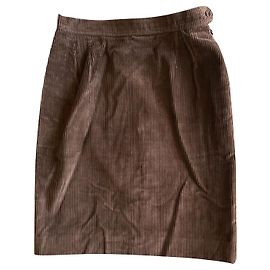 Yves Saint Laurent Samtrock Braun