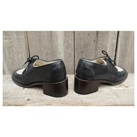 Fratelli Rosseti-derbies bicolores Fratelli Rossetti p 37,5-Negro,Blanco