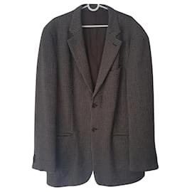 Armani-Blazers Jackets-Brown