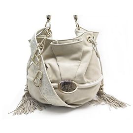 NEUF SAC A MAIN LANCEL BRIGITTE BARDOT BB A04801 BANDOULIERE DAIM HAND BAG Beige