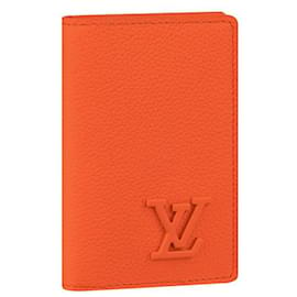Louis Vuitton-LV Pocketorganizer novo Aerogram laranja-Laranja