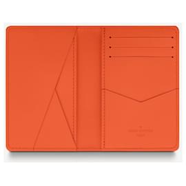 Louis Vuitton-LV Pocketorganizer nouveau Aerogram orange-Orange