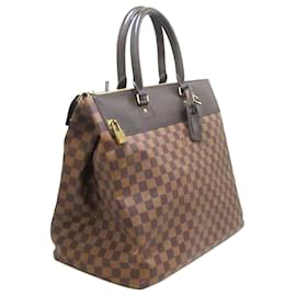 Louis Vuitton-Louis Vuitton Brown Damier Ebene Greenwich PM-Brown