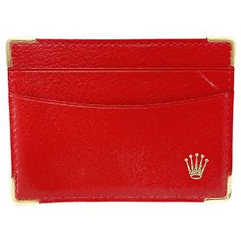 Rolex Geldbörse Rot