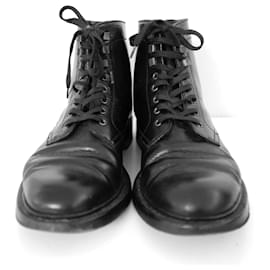 Saint Laurent-Saint Laurent army boots-Black