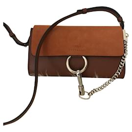 Chloé-Small Faye bag by Chloé-Light brown