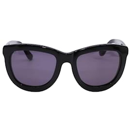 The row-The Row Cat Eye Sonnenbrille in Schwarz Sonnenbrille-Schwarz