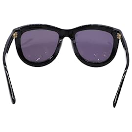 The row-Occhiali da sole The Row Cat Eye in occhiali da sole neri-Nero