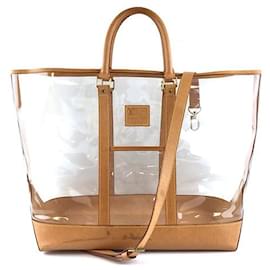 Louis Vuitton-Louis Vuitton Centenaire Sac Isaac Mizrahi En Cuir Clair Vinyle-Autre