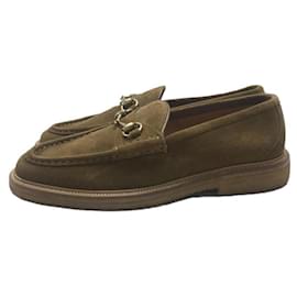 Gucci-GUCCI Loafers / UK8.5 / CML / Suede-Other