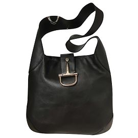 Borsa Céline in pelle nera Nero