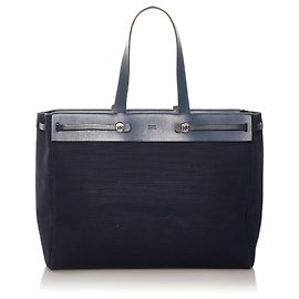 Hermès Hermes Blue Herbbag Cabas GM Blau