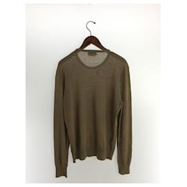 Hermès-Sweaters-Brown