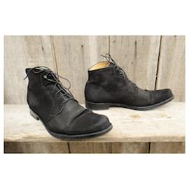Paraboot-paraboot boots size 42,5-Black