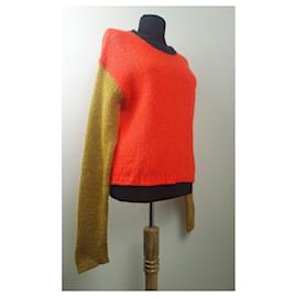 Roseanna-Knitwear-Brown,Orange