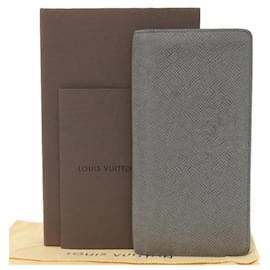 Louis Vuitton-[Used] LOUIS VUITTON Taiga Portofeuil Brother Bi-fold wallet Glacier-Grey
