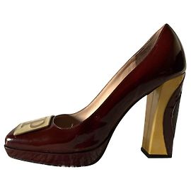Emilio Pucci Escarpins bordeaux vintage Bordeaux