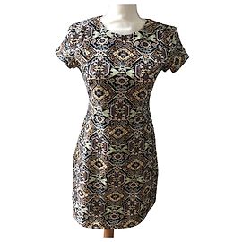 Zara Kleid Warme Farben Andere