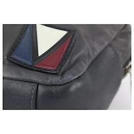 Louis Vuitton-Grey-Black Gaston V Line Fast Waist Bag Fanny Pouch Bum Pack-Other