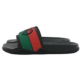 Gucci-GUCCI Sandals / 41 / BLK-Black