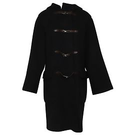 Hermès Hermes Duffle Coat in Dark Grey Cashmere Grey