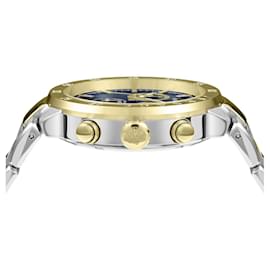 Versace-Urban Mystique Chronograph Watch-Golden,Metallic