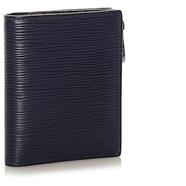 Louis Vuitton-Louis Vuitton black epi wallet-Black
