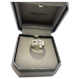 Women's white gold diamond ring move noa Messika White