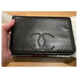 Chanel-Chanel Wallet on chain-Noir