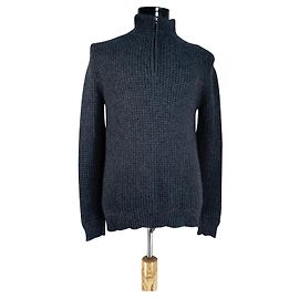 Autre Marque Tom Rusborg Copenhagen Premium Kaschmirpullover Grau M Grau