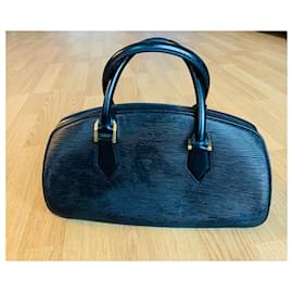 Louis Vuitton-BOLSA DE COURO JASMIN - PRETA-Preto