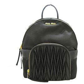 Miu Miu Rucksack Schwarz