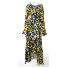 Preen By Thornton Bregazzi-Preen Pansy Flower Bomb Silk Dress-Multiple colors