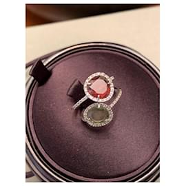 Pomellato-Colpo di Fulmine-Dark red,Light green