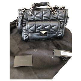 Karl Lagerfeld Sac Matelassé Noir
