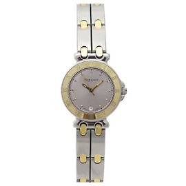 RELÓGIO PEQUIGNET MOOREA 8313438 27 RELÓGIO MM QUARTZO OURO CAIXA DE AÇO EM AÇO Prata