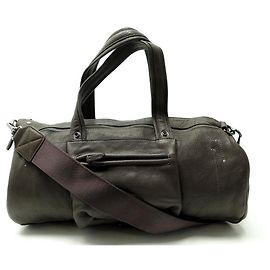 NOVA BOLSA JEROME DREYFUSS DIEGO BANDOULIERE BROWN COURO NOVA BOLSA Marrom