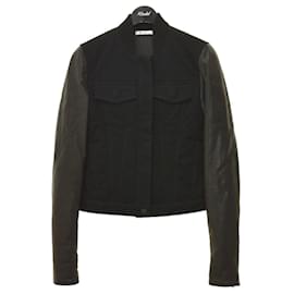 T By Alexander Wang-[Used]  T by ALEXANDER WANG　 Leather switching jacket Black Size: XS [141021] (T by Alexander Wang)-Black