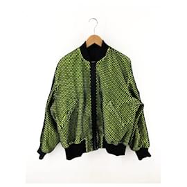 [Used]  Alexander Wang mesh jacket fluorescent Green
