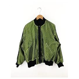 Alexander Wang-[Used]  Alexander Wang mesh jacket fluorescent-Green