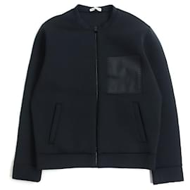 Balenciaga-[Used] BALENCIAGA Balenciaga Bonding Fabric Full Zip No Color Jacket / Blouson Black XS Genuine-Black